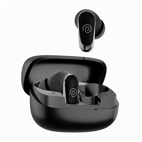 pTron Bassbuds Zen TWS Earbuds w/ 35dB ANC, Quad MEMS Mic, ENC Calls ...