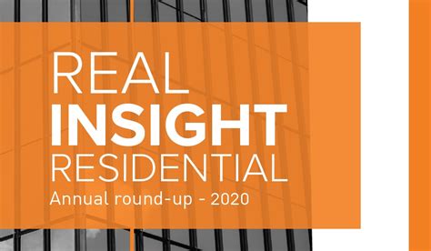 Real Insight Residential Report: Annual Roundup 2020