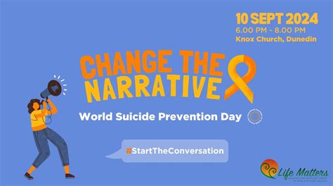 World Suicide Prevention Day, Knox Church, Dunedin, 10 September 2024 ...