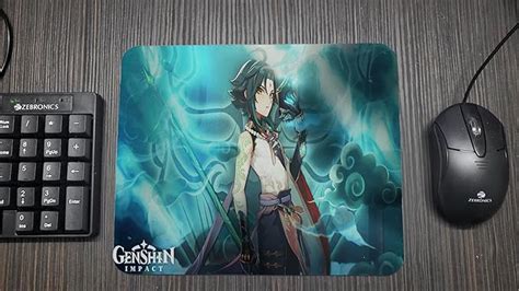 Credit Merchandise| Genshin Impact Xiao | Game Anime Mouse Pad (23 x 19 ...
