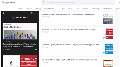 How Google News Helps Job Seekers in the UAE: Tips for Effective Career ...