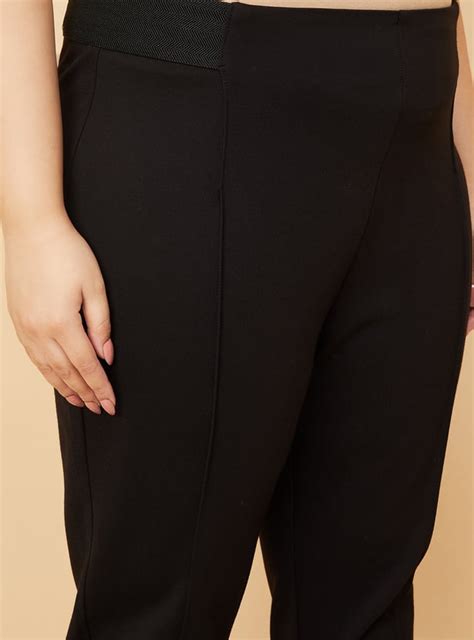 Buy Women Striped Knit Treggings Online at just Rs. 1299.0 ...