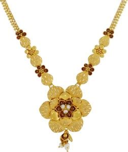 Kalyan Jewellers Gold Necklace Price in India - Buy Kalyan Jewellers ...