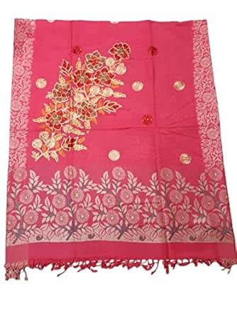 Buy Sanjeevani Women's Embroidered printed Shawl in Wool Rich Fabric ...