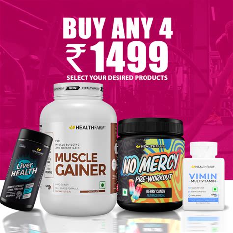 Best Pre Workout Supplements & Drinks in India 2024 | HEALTHFARM ...