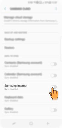 How to enable Account Syncing Options in Samsung Galaxy S8+(SM-G955 ...