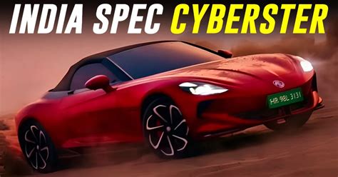 India-Spec MG Cyberster Electric Sportscar Fully REVEALED!