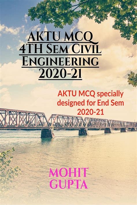 Buy AKTU MCQ 4TH Sem Civil Engineering 2020-21 : AKTU MCQ 2nd Year ...