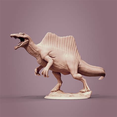 Buy Spinosaurus Jurassic Tribe 3D Printed Miniature Designed by Clynche ...