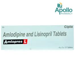 Amlopres L Tablet | Uses, Side Effects, Price | Apollo Pharmacy