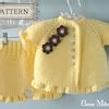 Buy Knitting PATTERN Baby Hat Baby Girl Beanie Knitted Baby Cap Infant ...