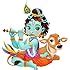 Buy Decals Design 'Krishna' Wall Sticker (PVC Vinyl, 50 cm x 70 cm ...