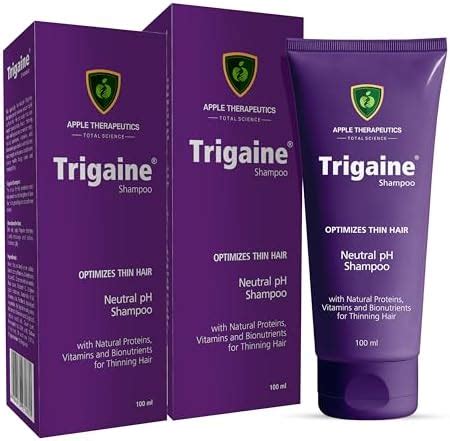 Buy Trigaine Neutral pH Shampoo (2x100ml) | Optimizes Color Treated ...