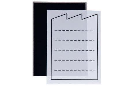 ET105-148 Cardboard Inserts-White DIN A6 (105x148mm/4.13x5.83in) 4 ...