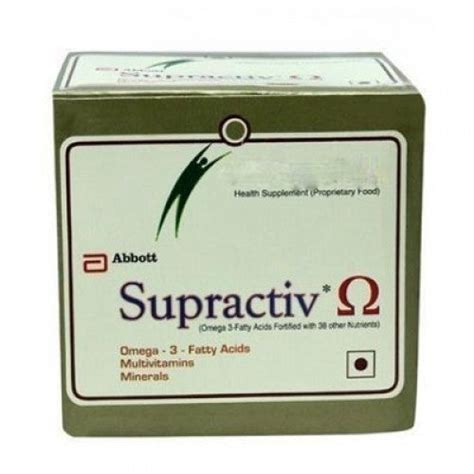 Buy Supractiv 15 Capsules Online | ClickOnCare.com