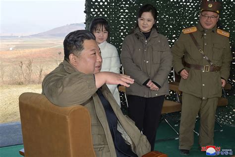 Kim's daughter, wife accompany him for N. Korea missile launch | Daily ...