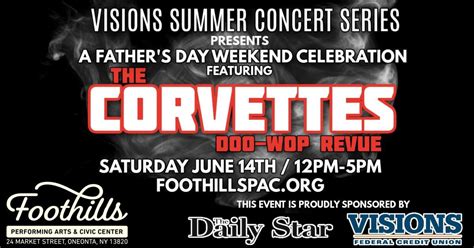 Visions FCU Summer Concert Series - Fathers Day Weekend Celebration ...