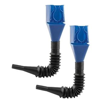 Jaeskeclip 2 Pcs Universal Funnels with Wide Opening, Oil Funnel ...