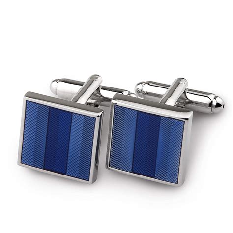 Buy Peluche Gaze Blue Cufflinks for Men at Amazon.in