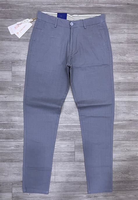 Carbon Plus Cotton Linen Pant
