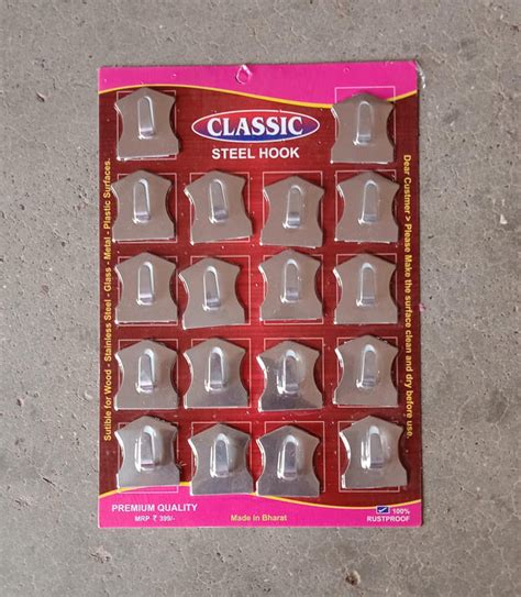 Buy Multipurpose Stainless Steel Wall Hooks | DeoDap