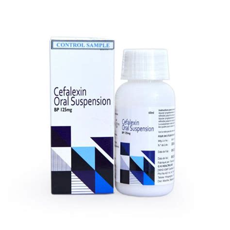 Cefalexin-125mg Oral Suspension G K Healthcare
