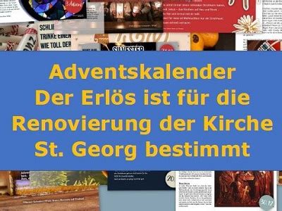 Weihnachten steht vor der Türe - immerwährenden Adventskalender ...