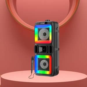 Buy FRONY DJ Box 40W Bluetooth Speaker with FM Radio, Mic & RGB Light ...