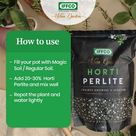 Horti Perlite | Perlite For Plants (Horticulture Grade), Large Granules