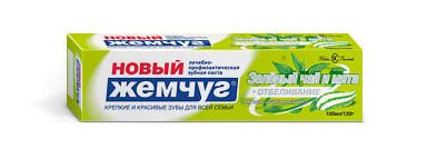 Зубная паста Невская Косметика Новый Жемчуг Зеленый чай и мята ...
