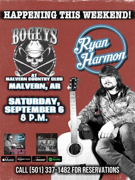 Ryan Harmon (American Idol Season 18) at Bogeys Malvern for Idol Week ...
