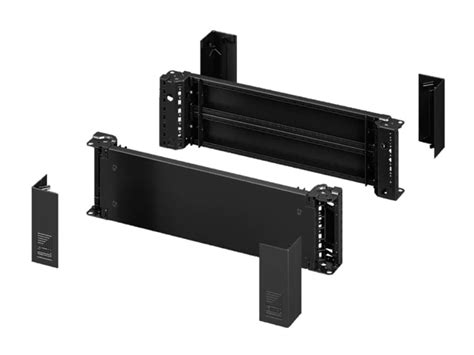 8640023 Rittal | Rittal Black Steel Rack Panel, 40HP, 200 x 800mm | 206 ...