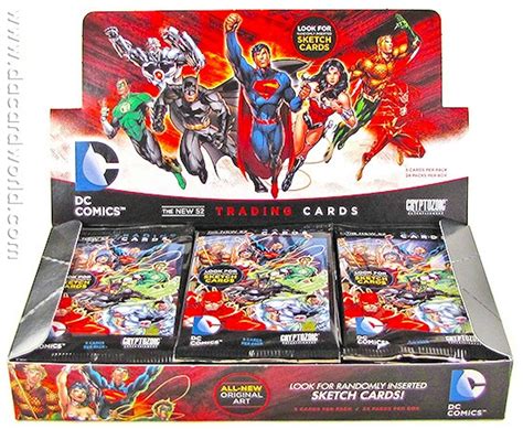 DC Comics: The New 52 Trading Cards Box (Cryptozoic 2012) | DA Card World