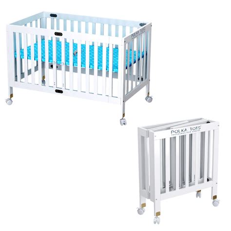 Polka Tots TinyTots Baby Bed - White – PolkaTots.in