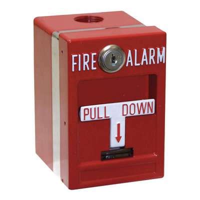 940863-4 Edwards Signaling Pull Station: Hex Screw Reset/Single Action ...