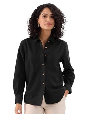 Buy The Souled Store Black: Women & Girls Long Sleeve Collared Neck ...