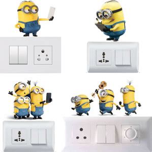 Decals Sticker 33 cm Wall Sticker Switch Panel Sticker Wall Art Switch ...