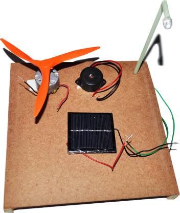 ProjectsforSchool Solar Panel Kit 3 in 1 - DIY Kit for Science Project ...
