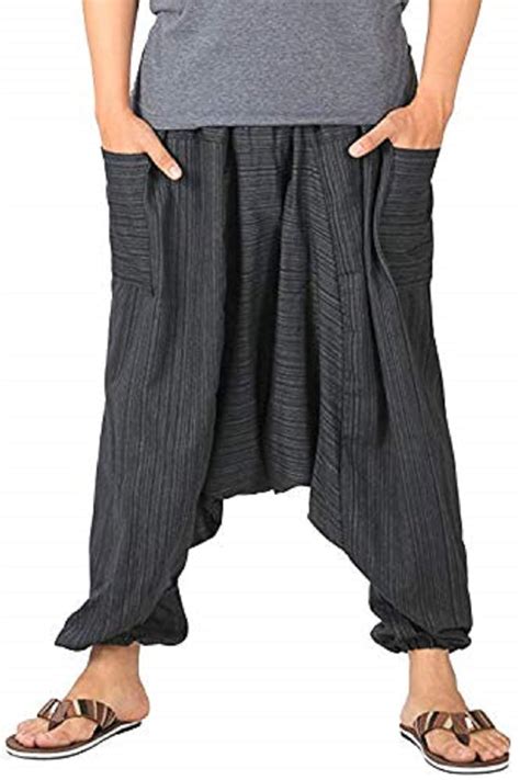 Buy Whitewhale Men's Loose fit Harem Pants (WHITEWHALE-INDIA-071_Black ...