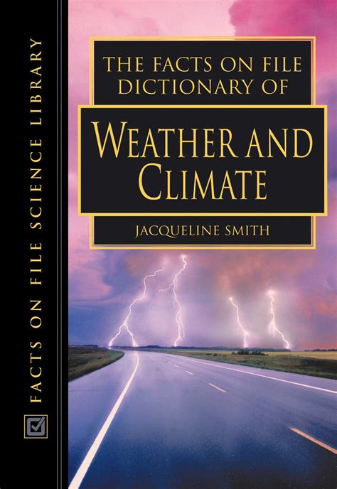 Buy The Facts on File Dictionary of Weather and Climate (Facts on File ...