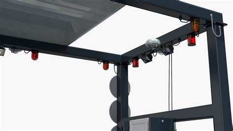 Cargo and Vehicle Inspection Conveyor System 3D model | 3D Molier ...