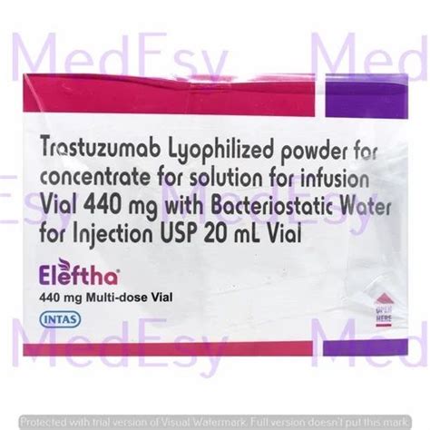 Trastuzumab For Injection - Vivitra 440Mg 375mg 150mg Injection ...