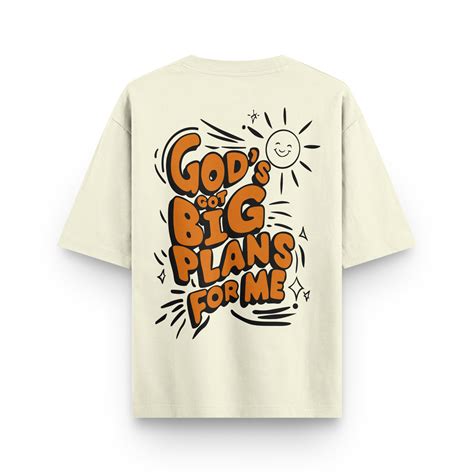 God's Plan Oversized Tshirt – Luka Originals