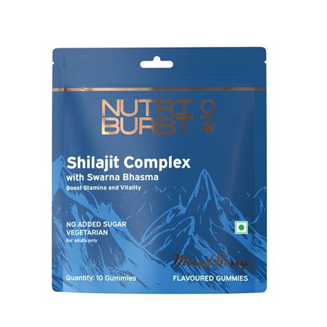 Nutriburst Shilajit Gummies: Unleash Your Inner Strength and Vitality ...