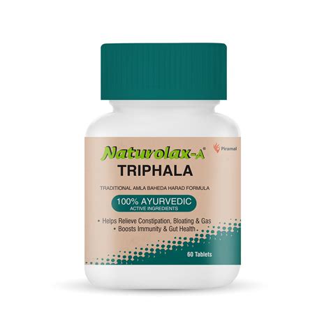 Naturolax-A Triphala Ayurvedic Solution | Constipation Relief – Wellify