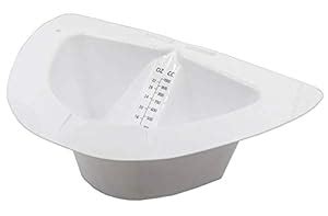 Specimen Pan - 32 oz and 1000 cc Slanted Specimen Collector Pan with ...
