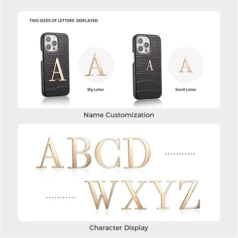 1 Big Letter Initial - Add-On – ATCASA