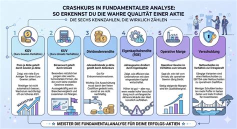 Aktien kaufen: Crashkurs in fundamentaler Analyse