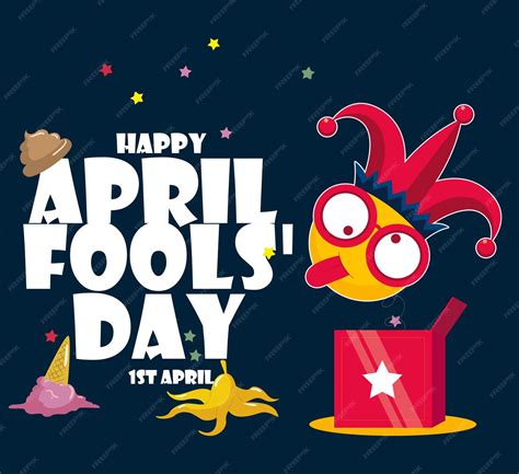1st april fool day | Premium Vector