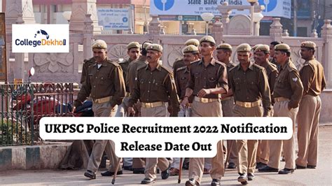 UKPSC Police Recruitment 2022 Notification Release Date Out - Check ...